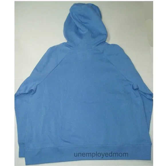 Women's Under Armour Hoodie Athletic Rival Fleece Speckled Top Sport Shirt - Picture 6 of 9